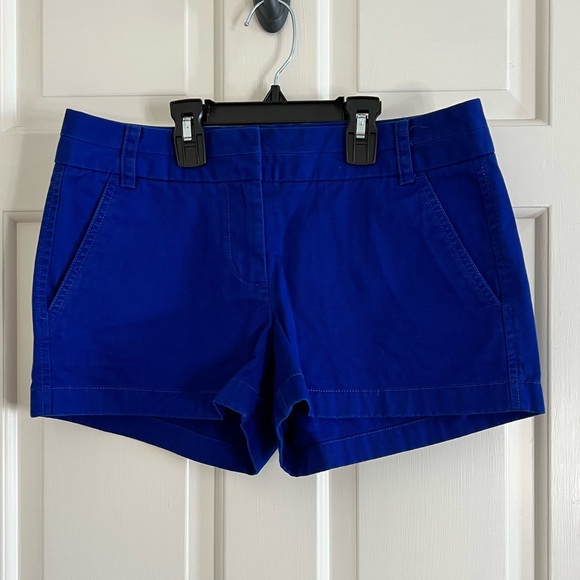 J. Crew Pants - J.Crew Chino blue shorts size 4